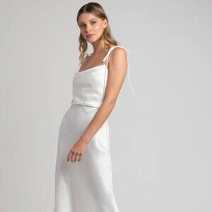 Jenny Yoo Kat Midi Dress, Size 4 dry cleaned